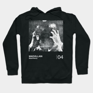 MADVILLAIN / Minimalist Graphic Design Fan Artwork Tribute Hoodie